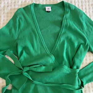 Green Ribbed Cabi Longsleeve Top ✨💚